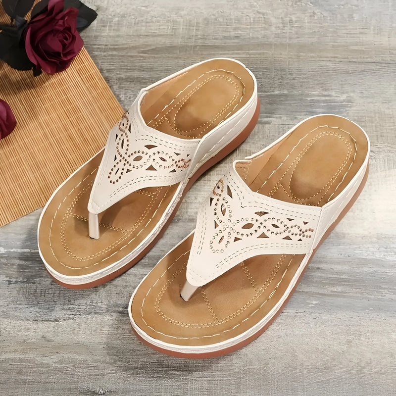 Women's Open-Toe Summer Wedge Sandals