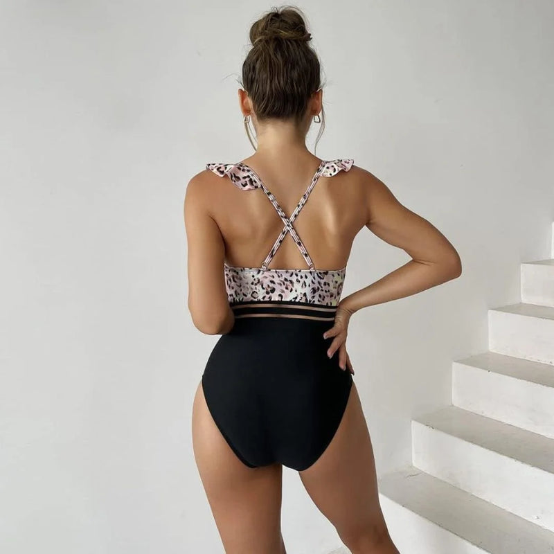 Leopard Print Swimsuit for Women