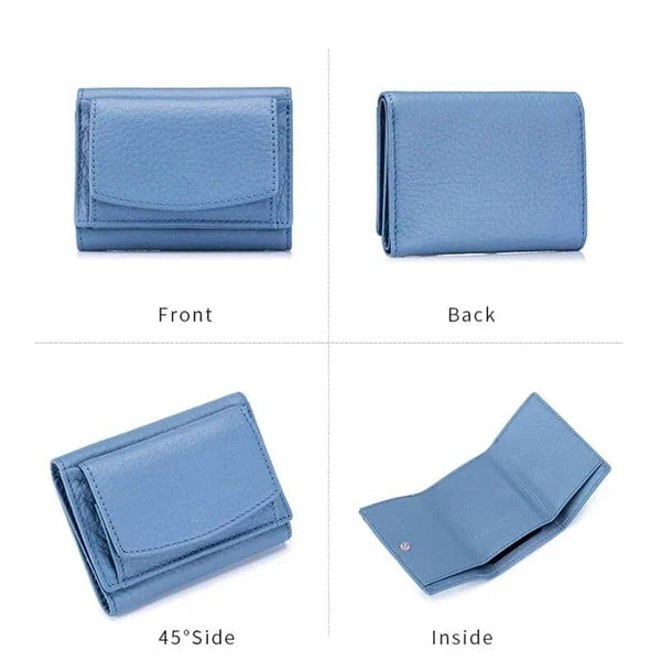 EliteSafe™ - Women's Mini RFID Leather Wallet