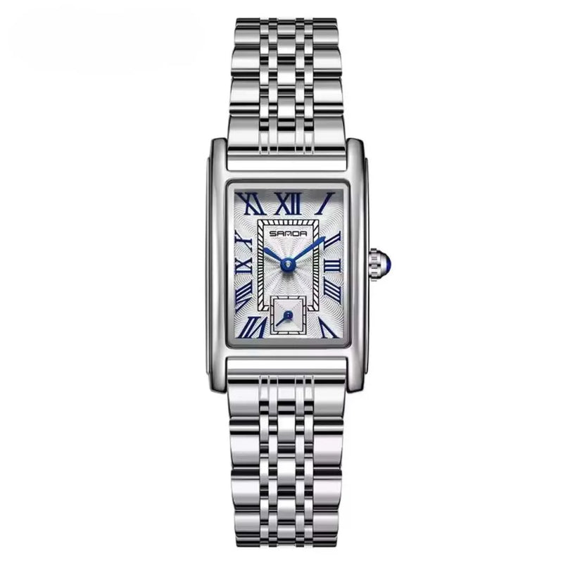 Sleek Rectangular Dial Women’s Watch