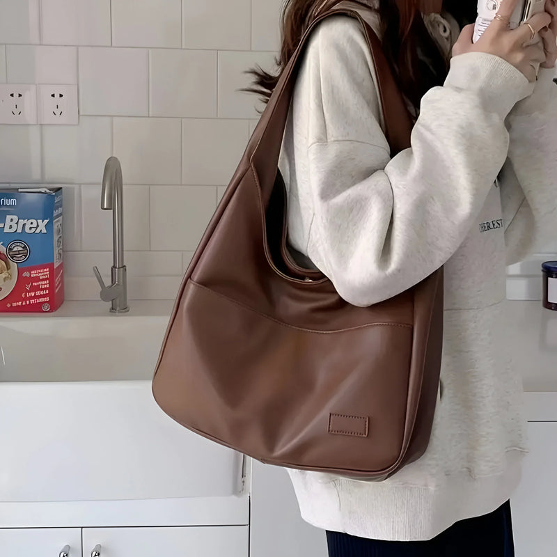 High-Quality Leather Crossbody Bag with Spacious Interior