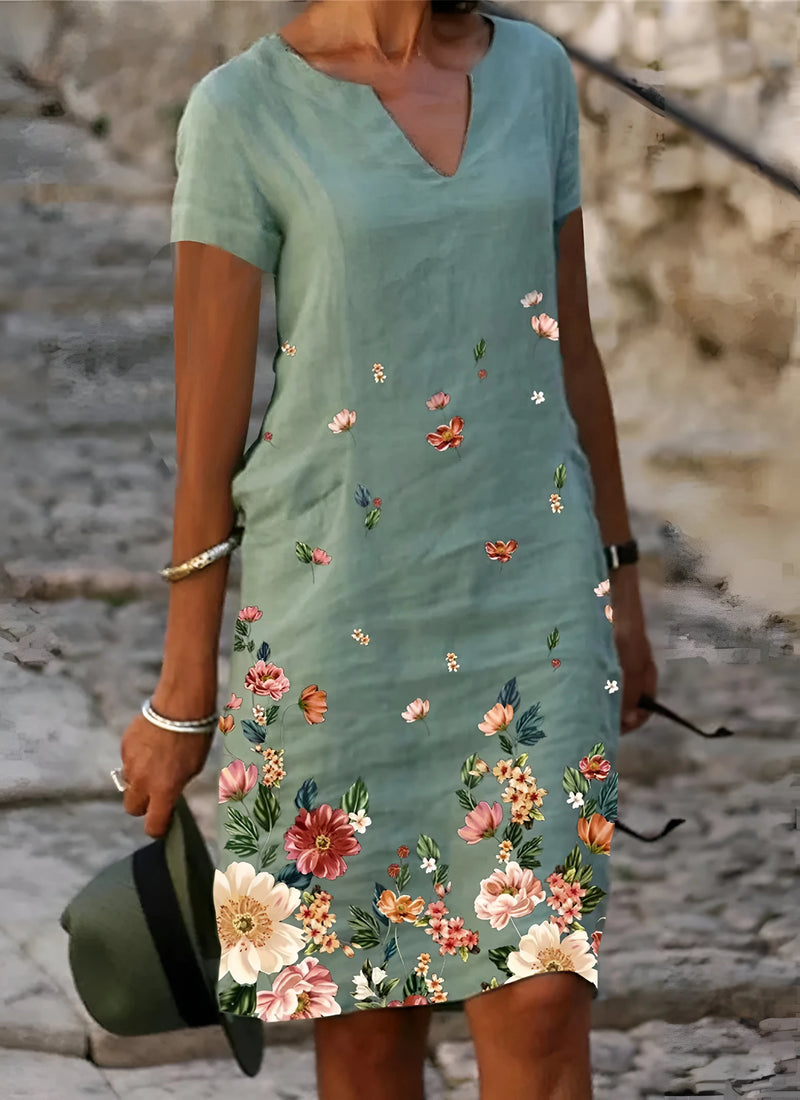 Breezy Boho Chic Midi Dress