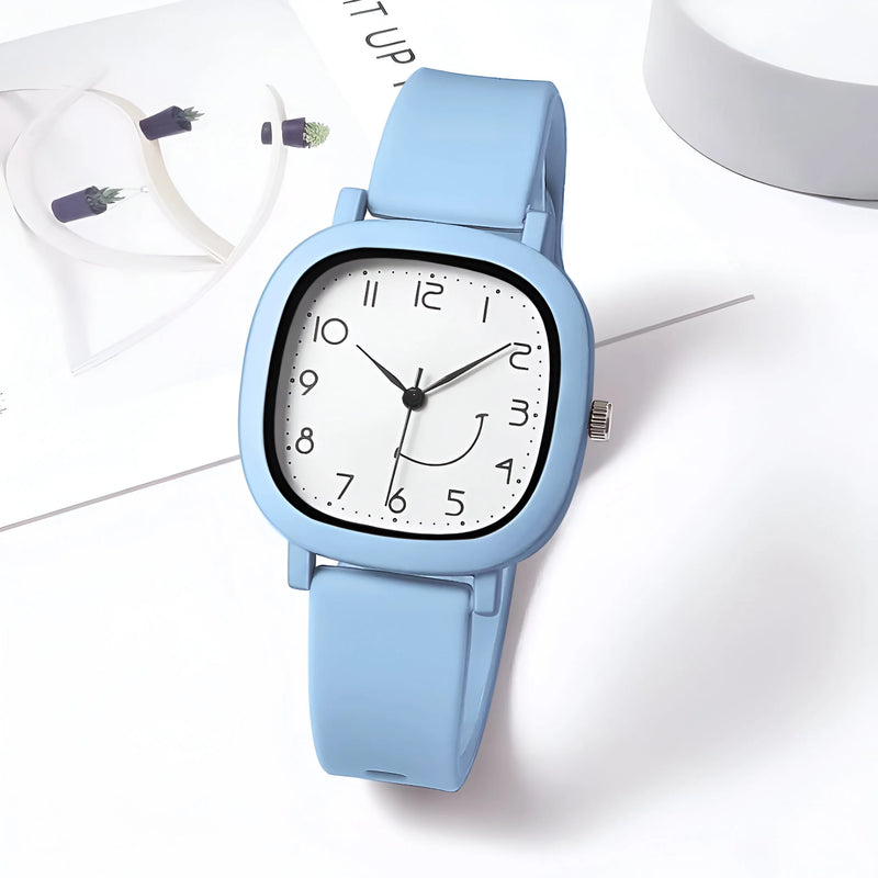 Women's Smiling Dial Quartz Watch