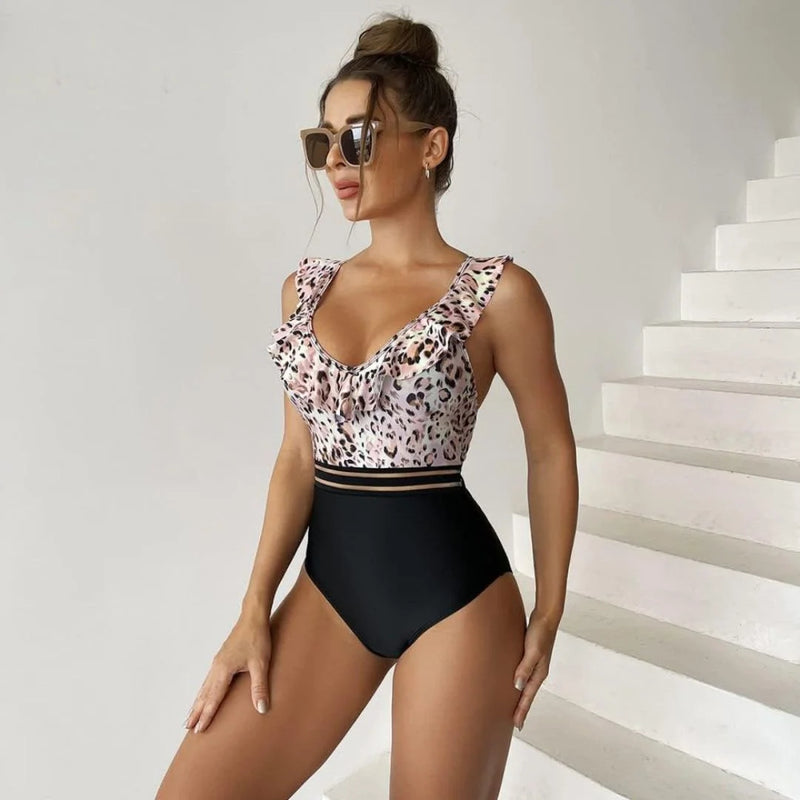 Leopard Print Swimsuit for Women