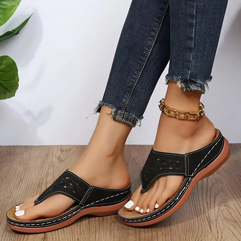 Women's Open-Toe Summer Wedge Sandals