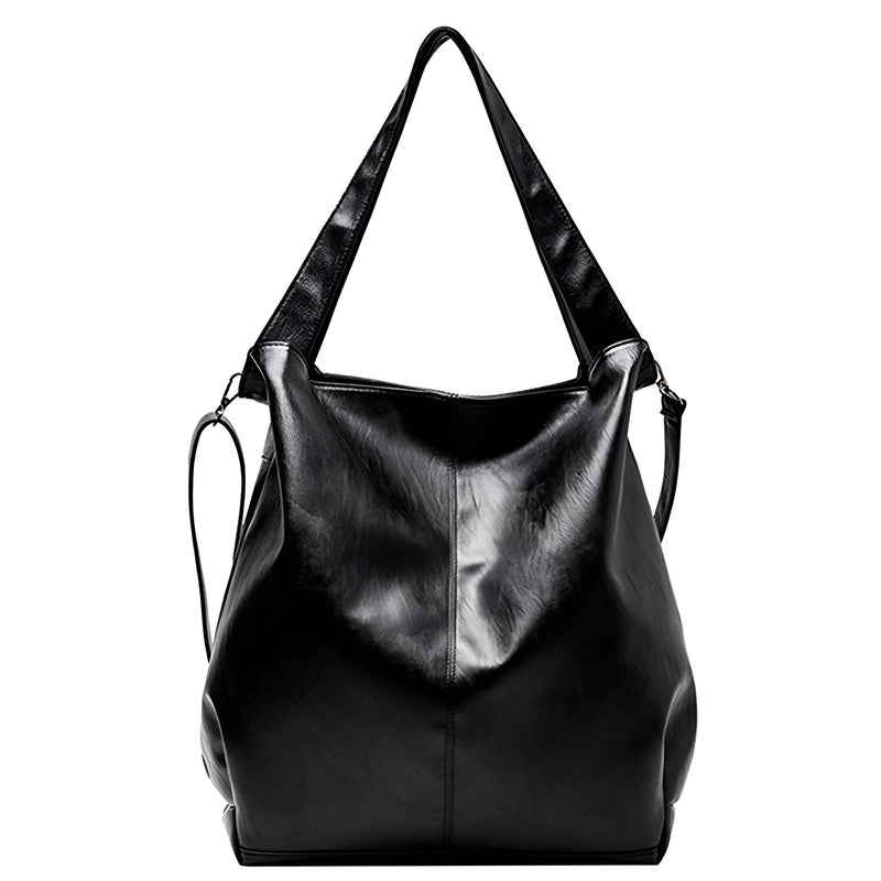 Vintage-Inspired Leather Tote Bag