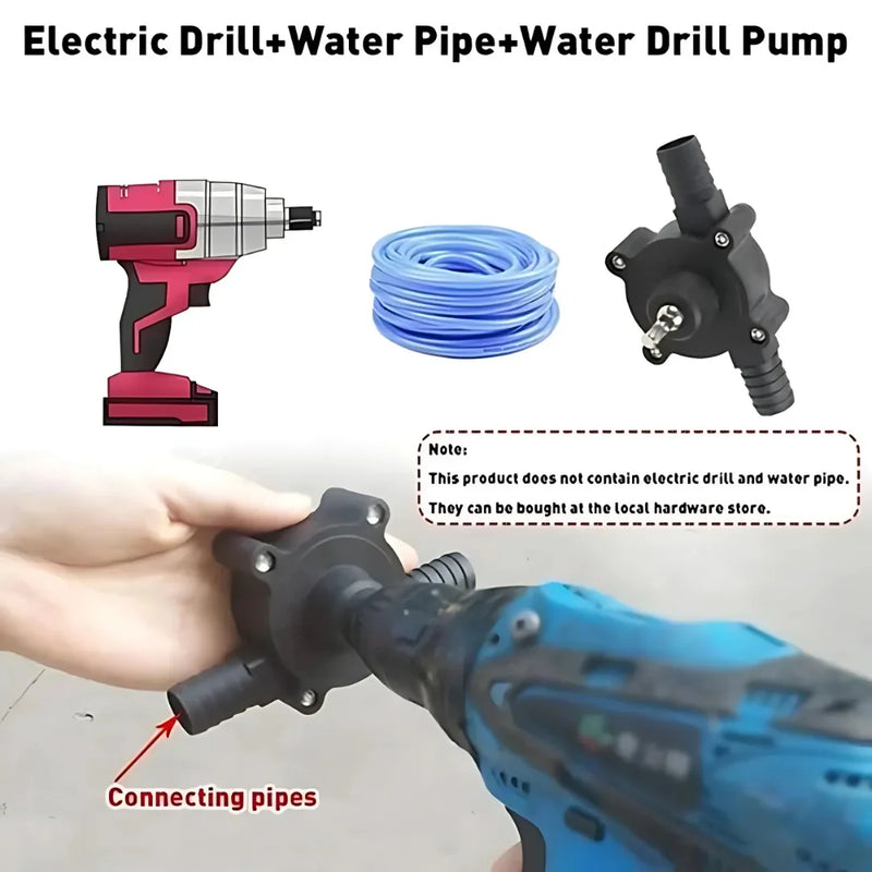 Portable Drill-Operated Liquid Transfer Pump