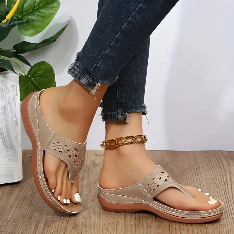 Women's Open-Toe Summer Wedge Sandals