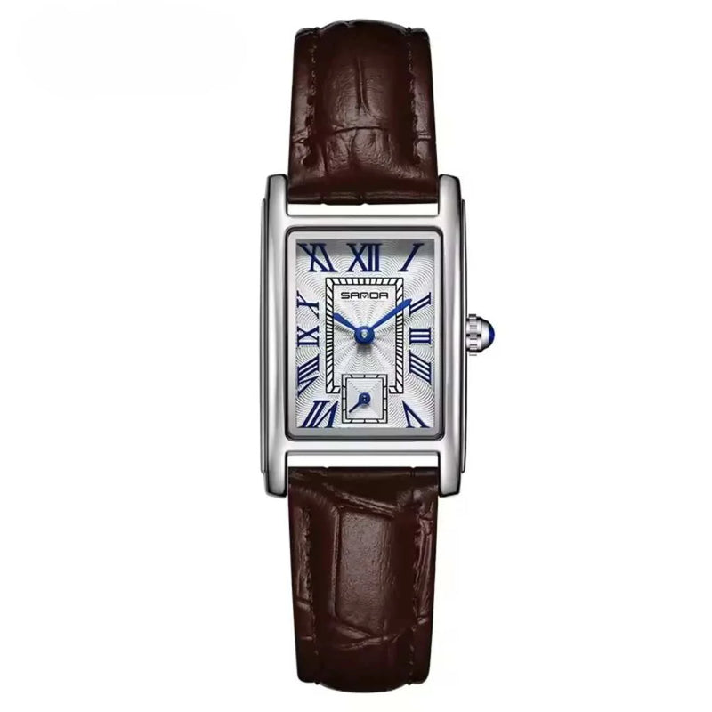 Sleek Rectangular Dial Women’s Watch