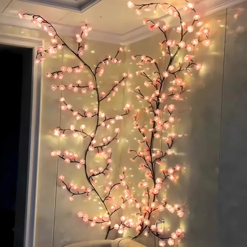 Cherry Blossom LED Lamp – Soft Glow & Customizable Decor