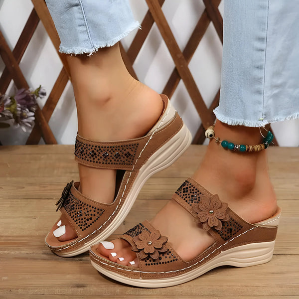 Women’s Floral Platform Sandals