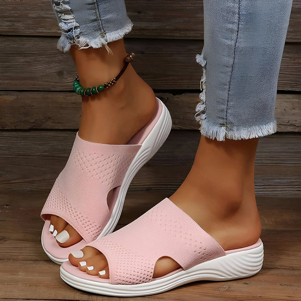 Open Toe Casual Sandals for Foot Support and Comfort