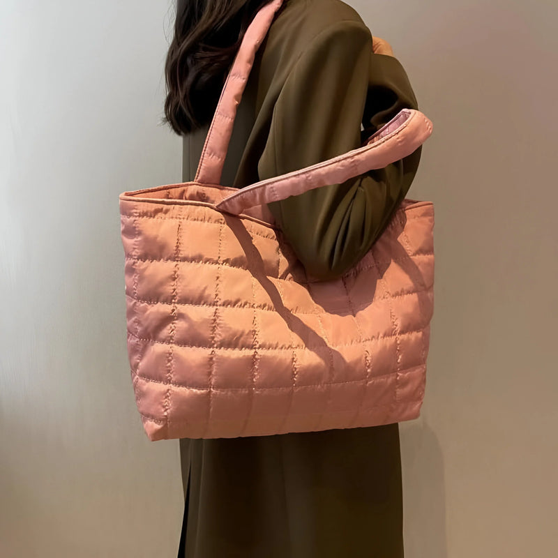 Sleek Quilted Crossbody Bag