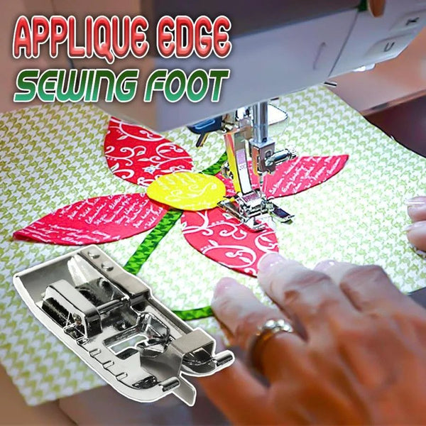 applique edge sewing foot