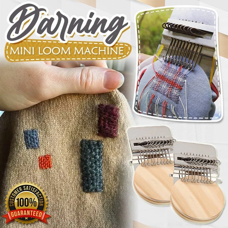 darning mini loom machine