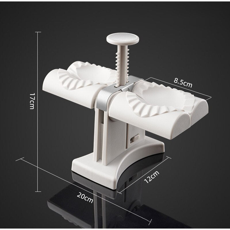 double head automatic dumpling maker mould