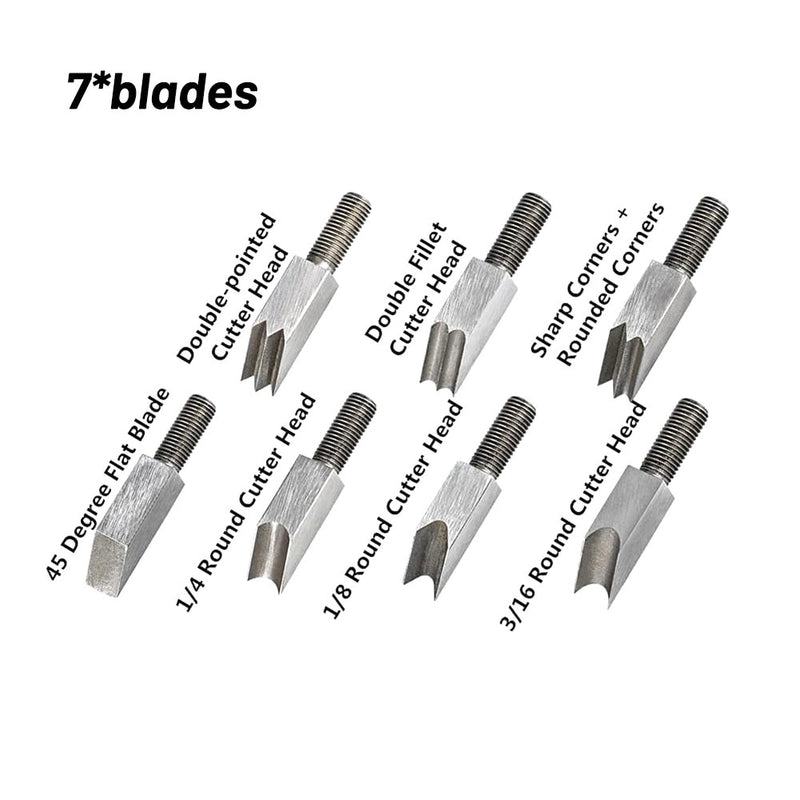 Beautiful Edge™ Woodworking Tool With 7 Corner Styles With Backer