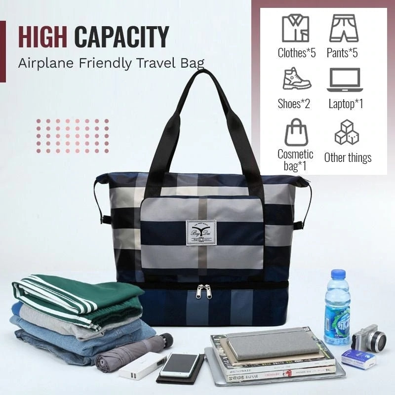 large collapsible travel bag