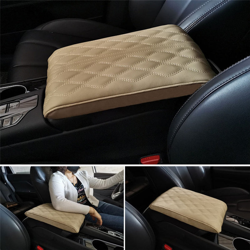 Leather Car Armrest Box Pad (Universal Style)