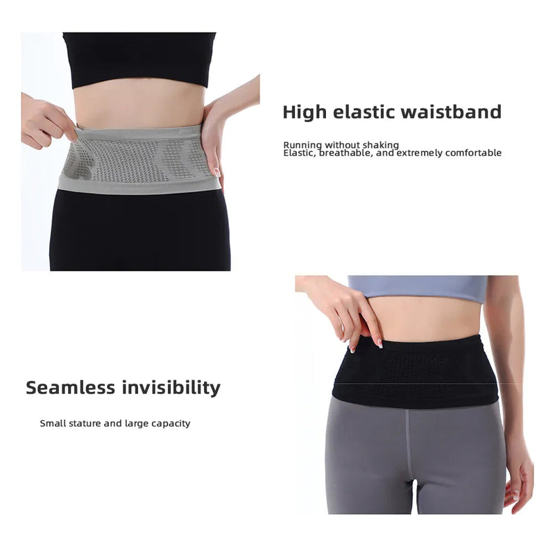 Multifunctional Knit Breathable Concealed Waist Bag