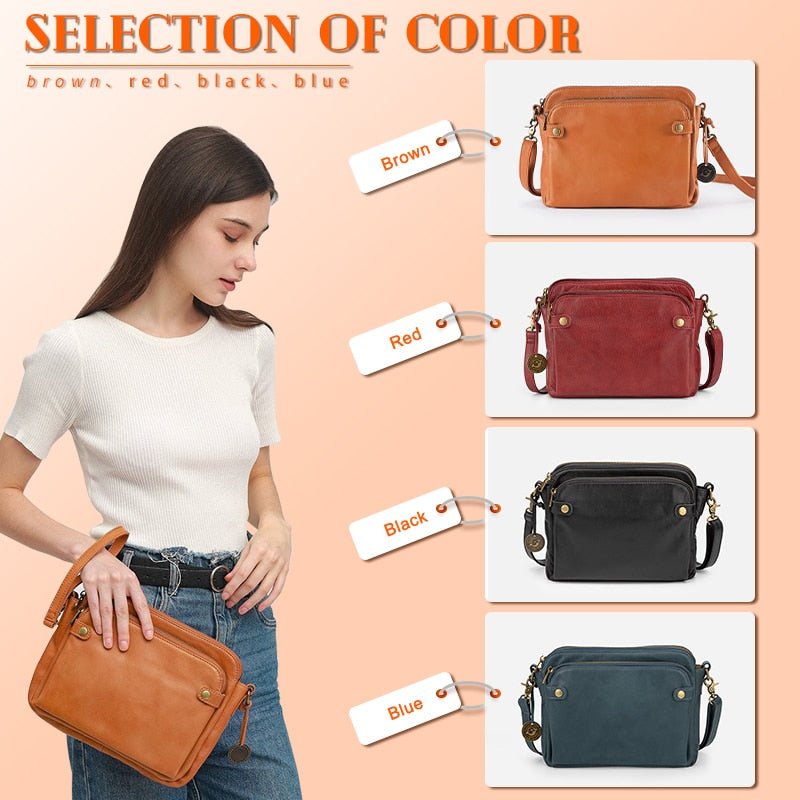 2024 New Crossbody Leather Shoulder Bags and Clutches