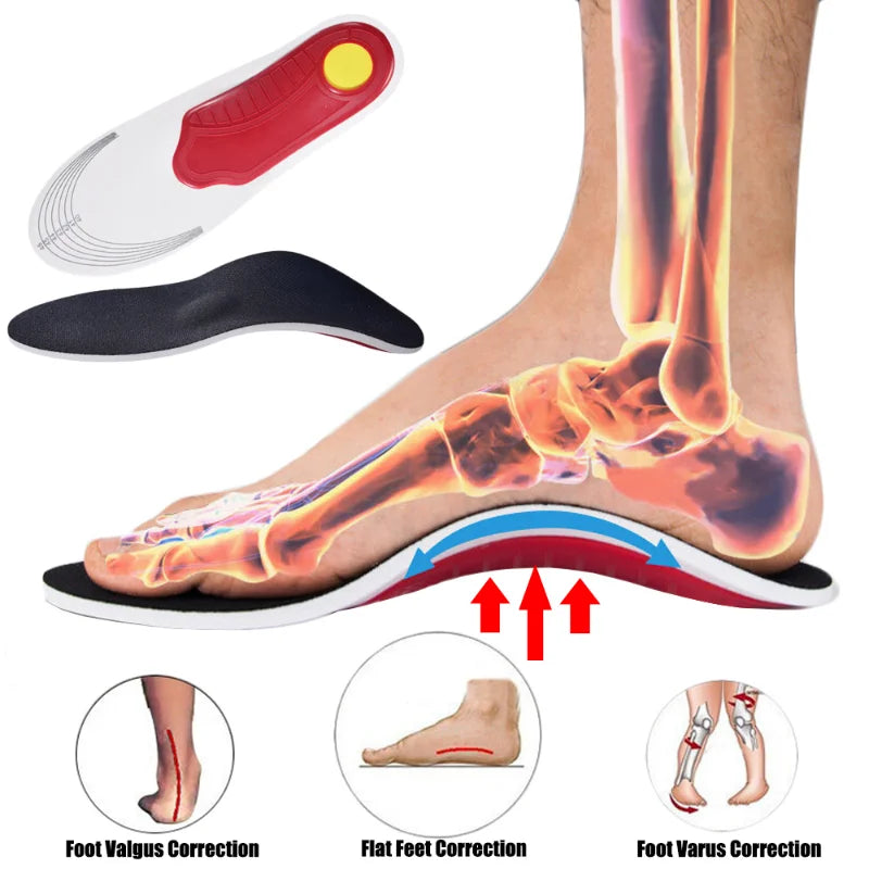 EVA Orthopedic Arch Support Foot Insoles