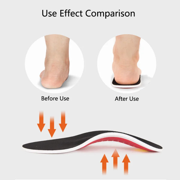 EVA Orthopedic Arch Support Foot Insoles