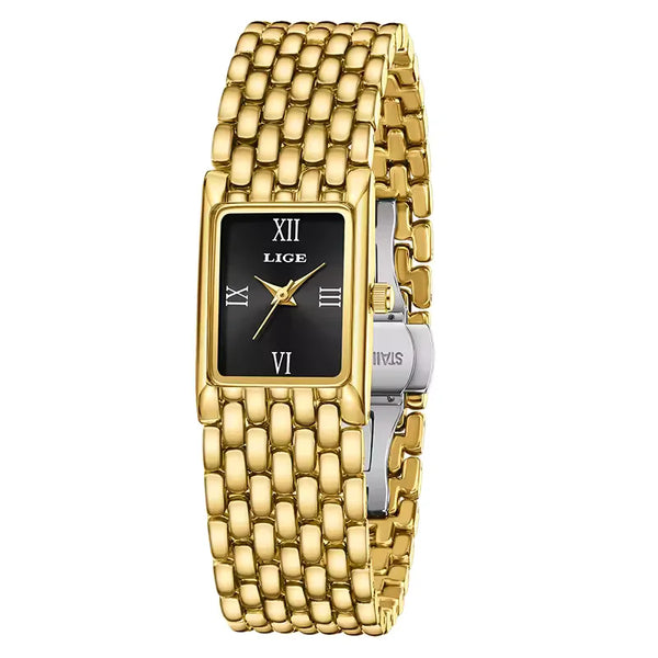 Women's Classic Rectangular Mesh Band Watch