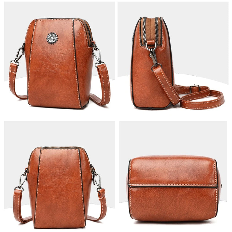 Women's Crossbody Leather Bag