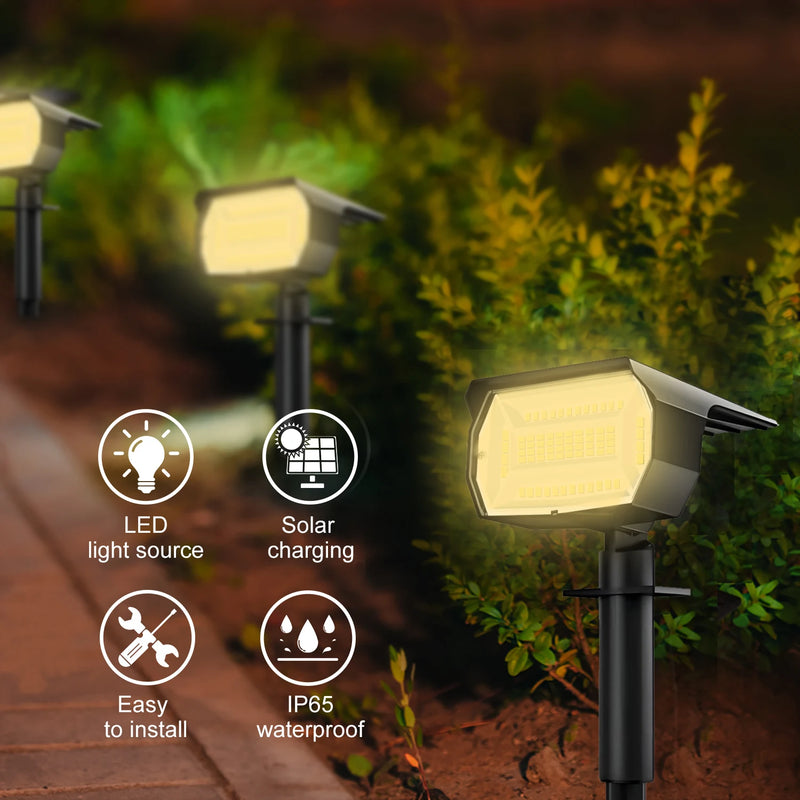 Eco Outdoor Solar LED Spotlights