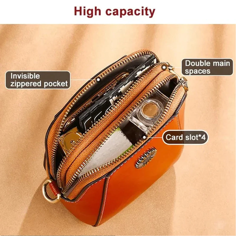 Women's Crossbody Leather Bag