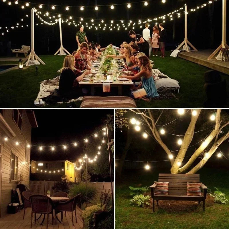 Solar Powered LED String Lights (Waterproof)