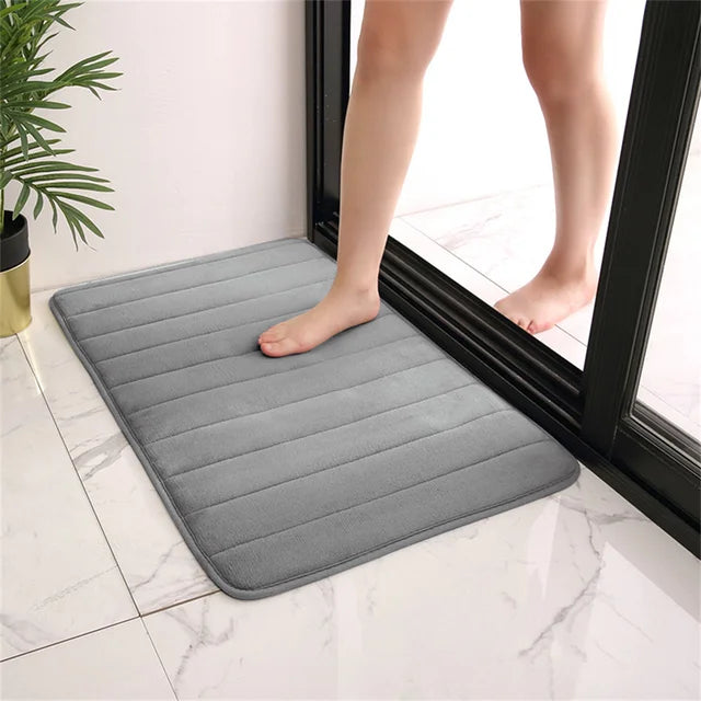 Memory Foam Super Absorbent Bath Mat Set