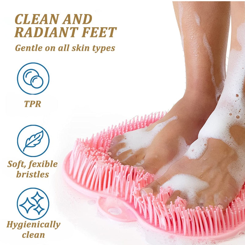 Shower Back & Foot Scrubber