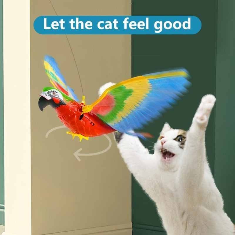 Simulation Bird Interactive Cat Toy