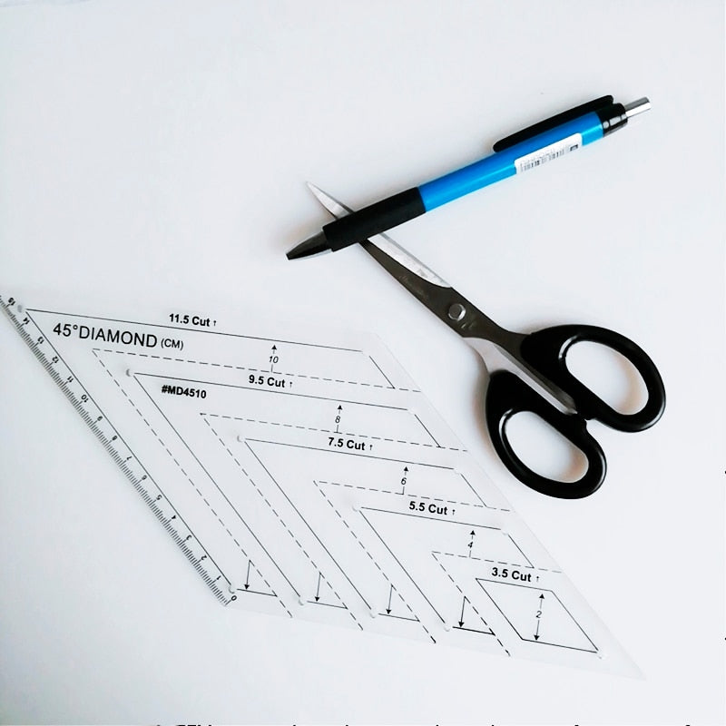 Transparent Quilting Sewing Patchwork Ruler