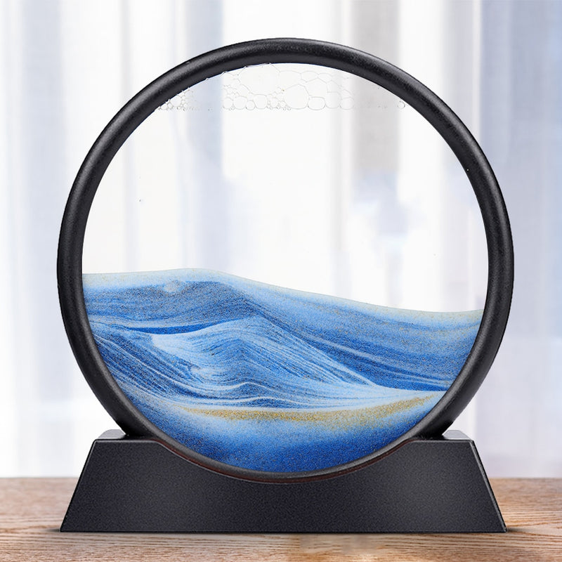 Moving Sea Sand Art