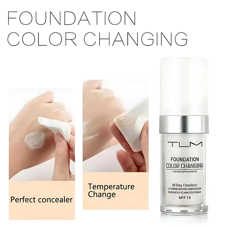 Magic Flawless Color Changing Foundation