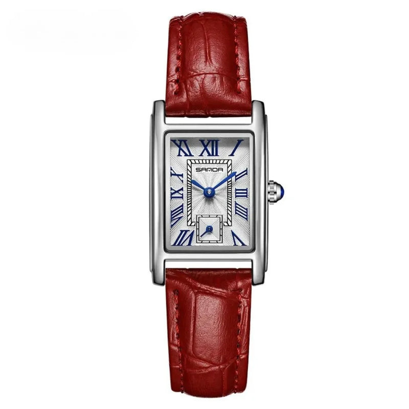 Sleek Rectangular Dial Women’s Watch