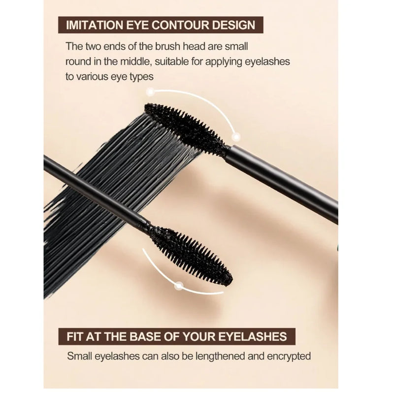 Double-Effect Mascara for Long, Thick & Curled Lashes