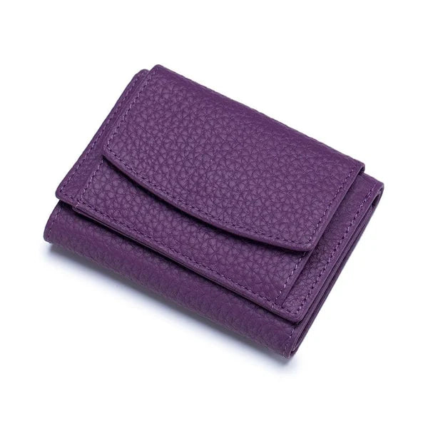 EliteSafe™ - Women's Mini RFID Leather Wallet