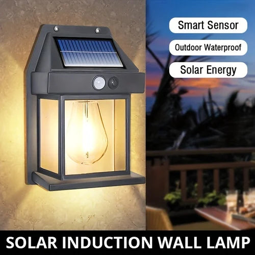 Outdoor Solar Wall Light (Waterproof)