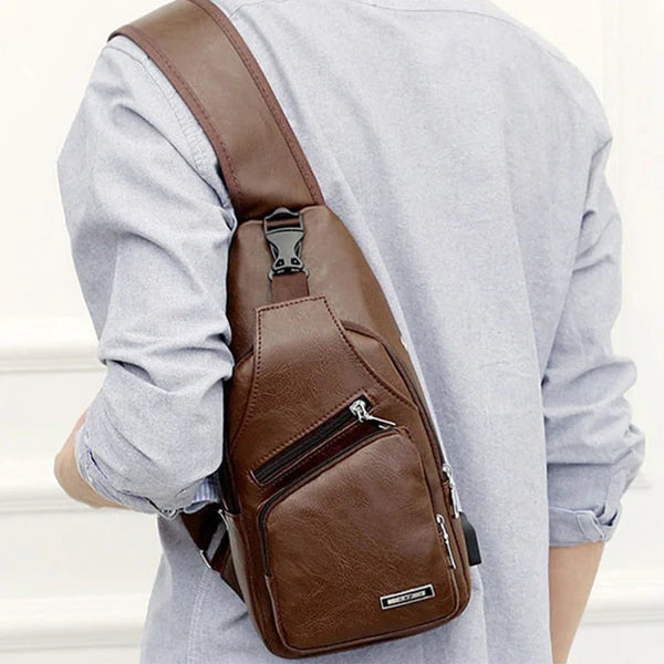 Crossbody Multifunctional Leather Bag