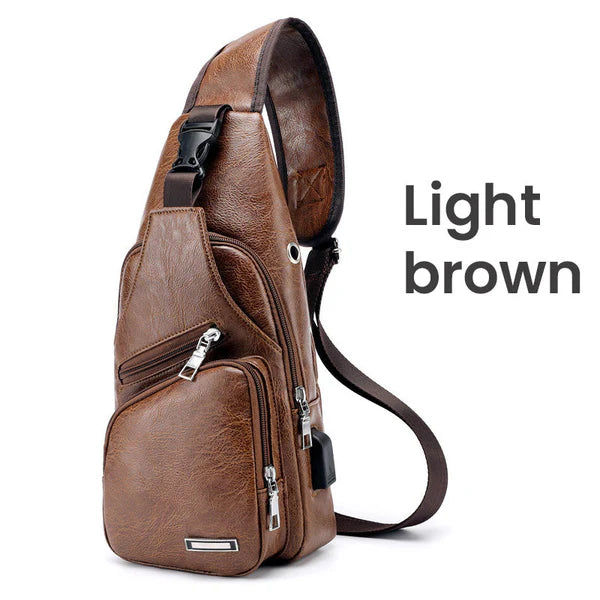 Crossbody Multifunctional Leather Bag