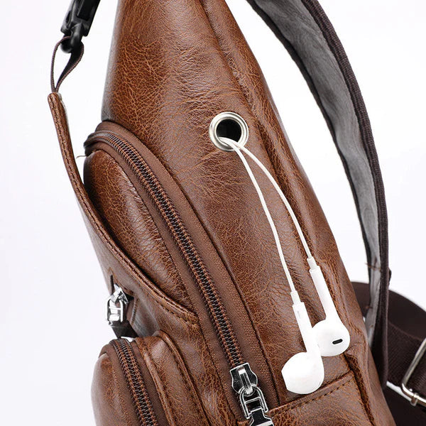 Crossbody Multifunctional Leather Bag